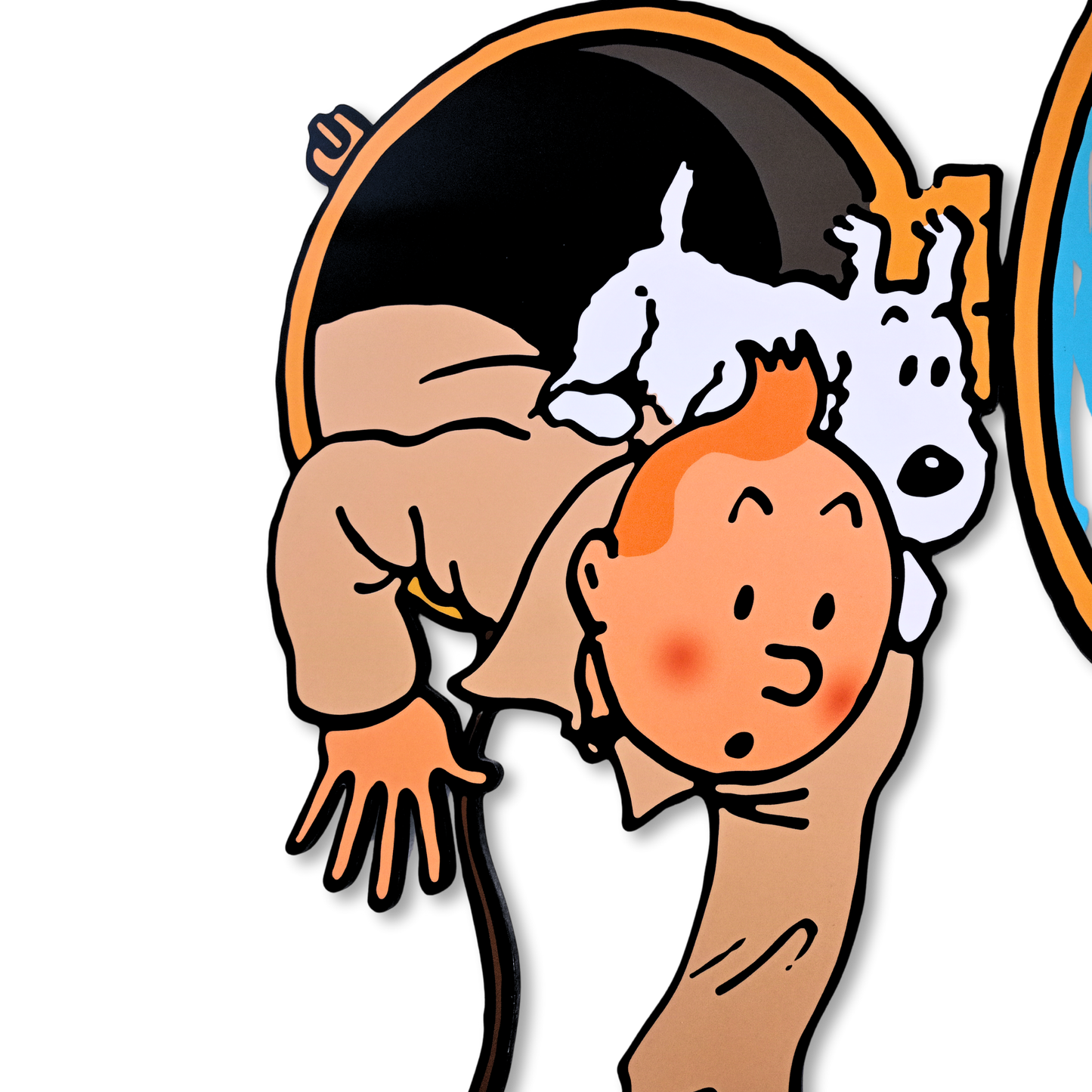 Tintín y Milú Explorando