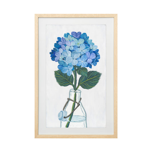 Hortensia azul