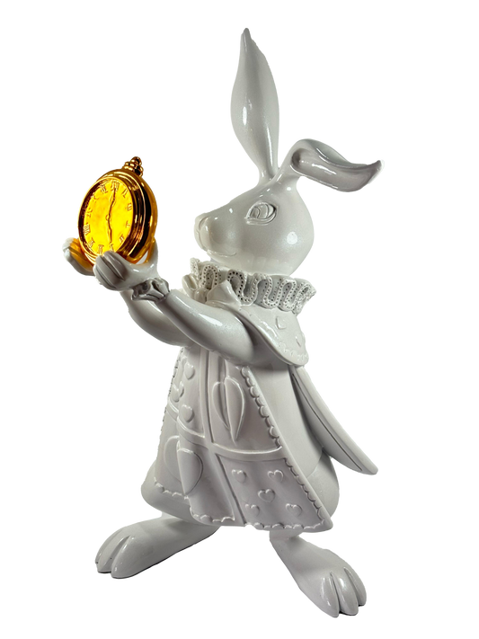 El conejo y las horas en colaboración Camilo Pulido